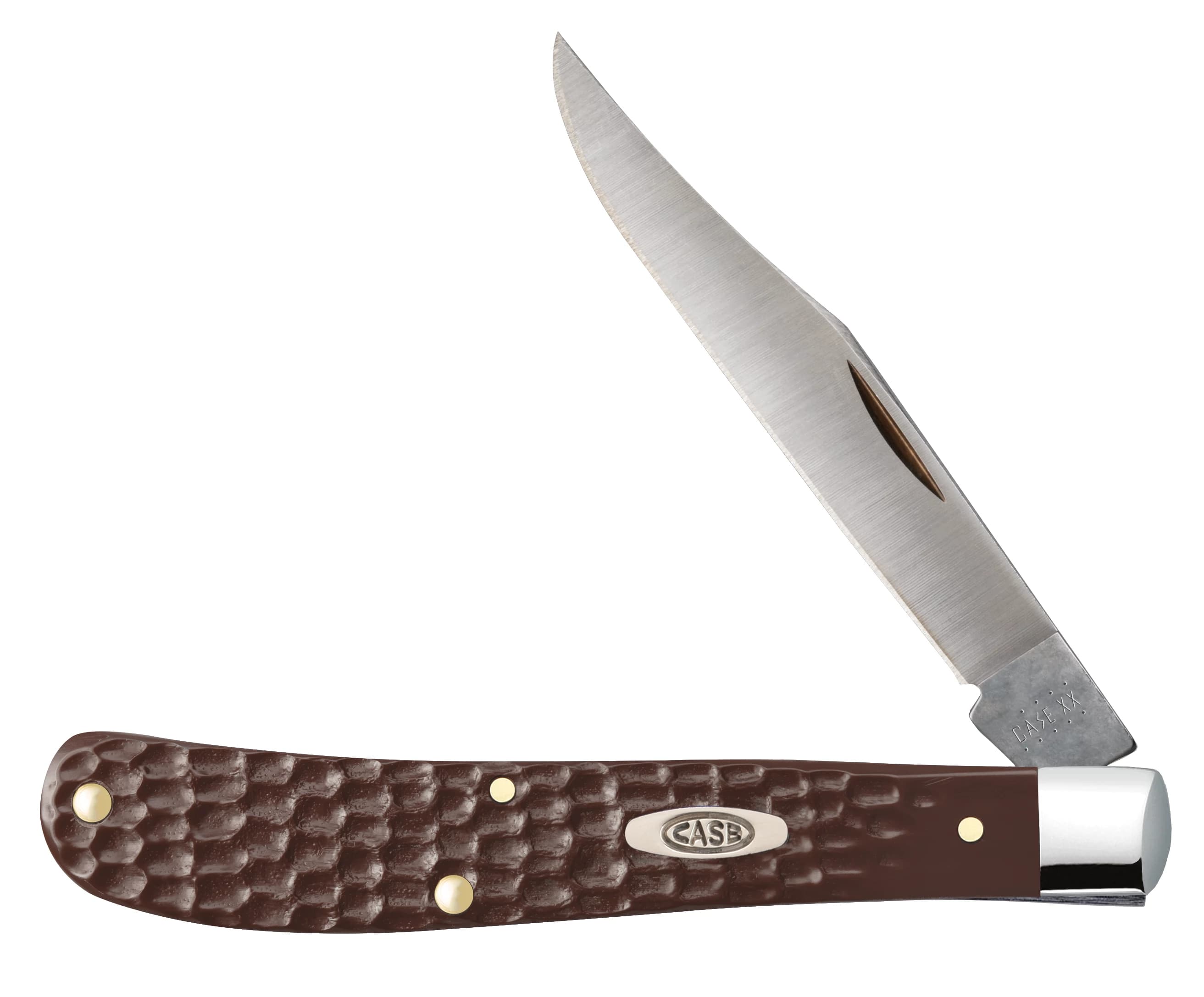 Brown Synthetic Slimline Trapper 00135