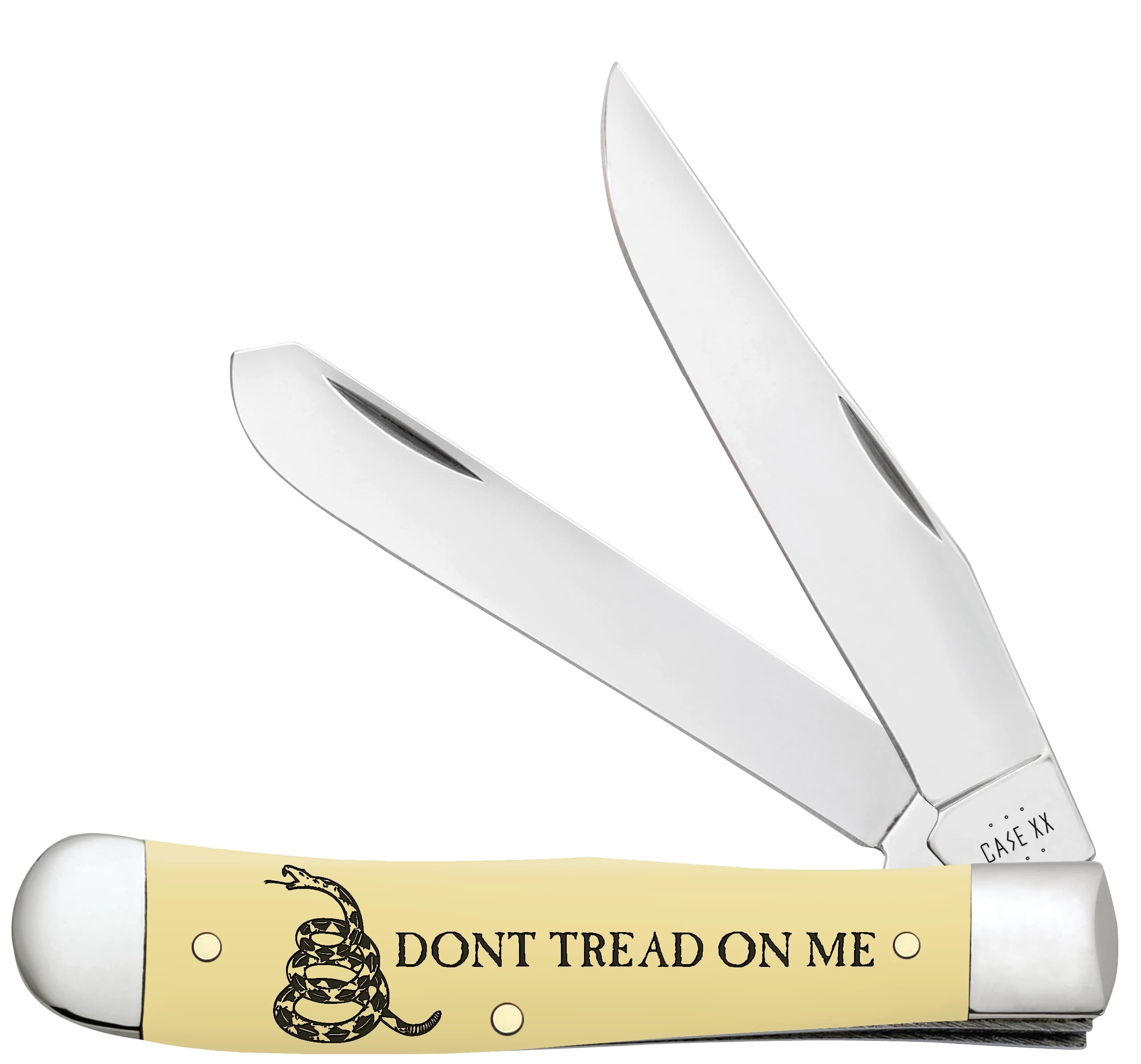 Dont Tread on Me® Embellished Smooth Yellow Synthetic Trapper 06089
